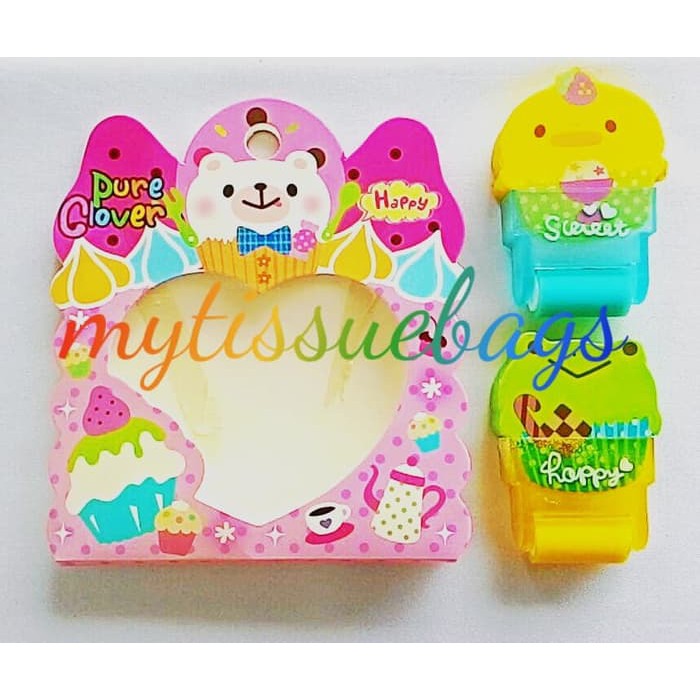 

souvenir ulang tahun alat tulis penghapus happy