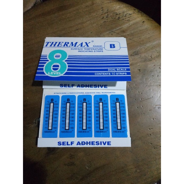

Thermax type B 71 - 110 C / thermo paper