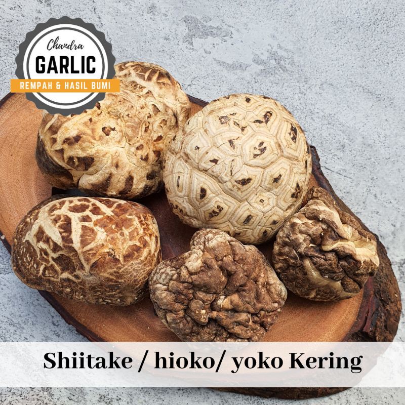 

Jamur shiitake / hioko / yoko kering besar 250 gr