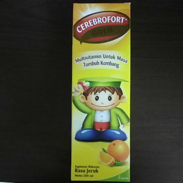 

Cerebrofort Gold Jeruk 200ml