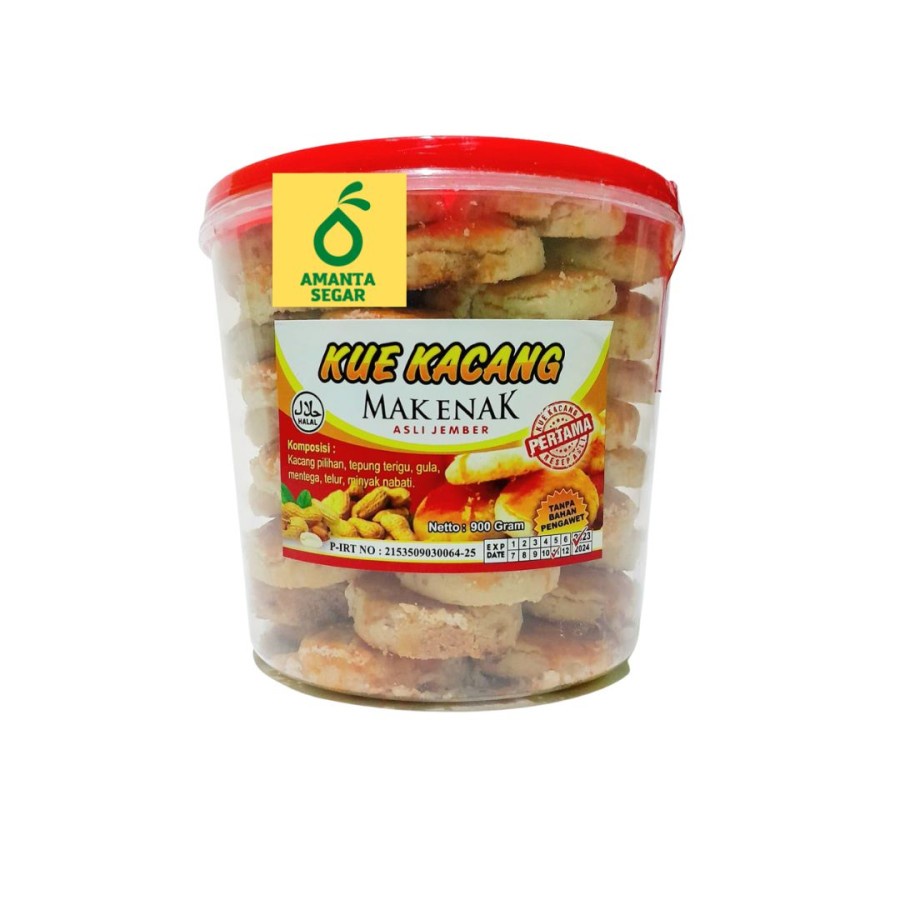 Kue Kacang Original Mak Enak Asli Jember 900gr