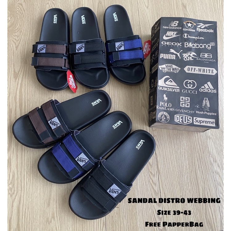 SANDAL SLIDE DISTRO WEBBING FREE PAPERBAG