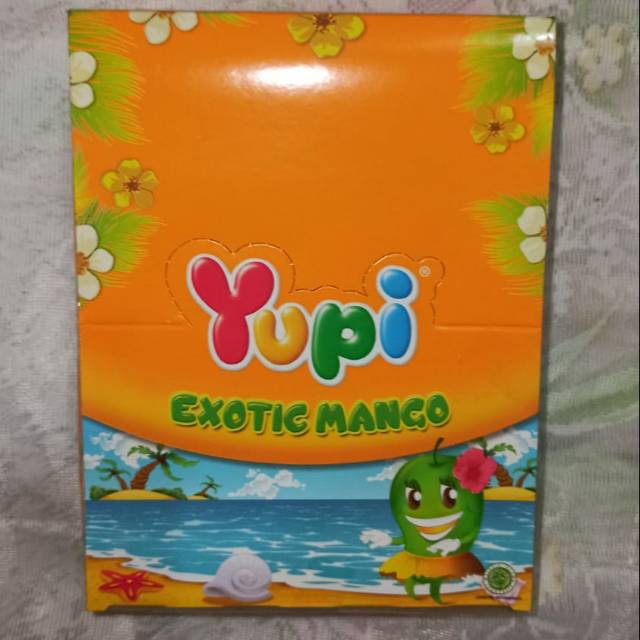 

Yupi exotic mango 1 box isi 24 pcs