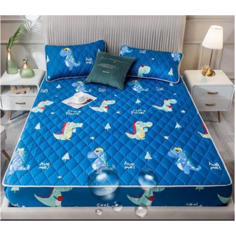 sprei waterproof 180 x200/ seprei/ sprei anti ompol/sprei anti air-8