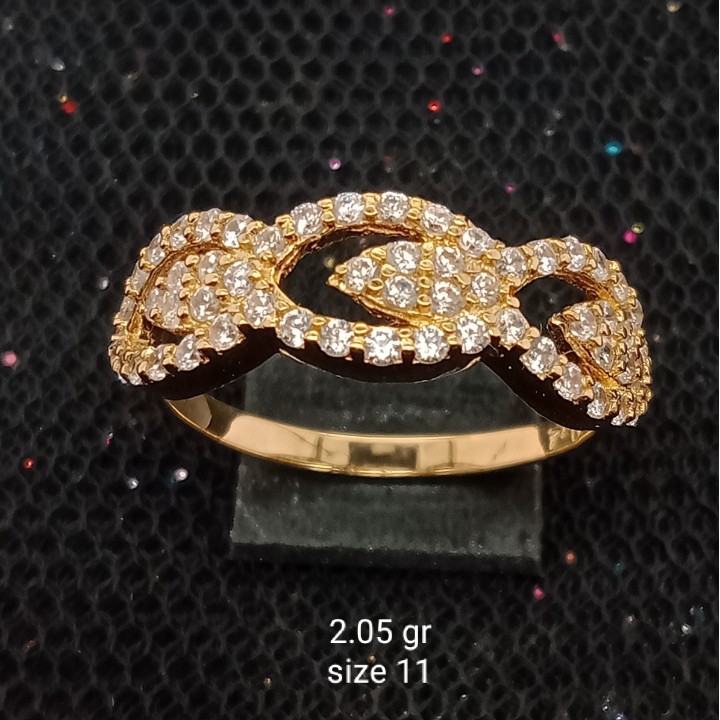 Cincin Emas 17 K - 2.05 gr Kadar 750 - 2771