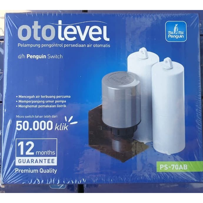 otolevel Radar Penguin Switch - Pelampung air bola otomatis toren air tangki tandon Original pinguin automatic water level