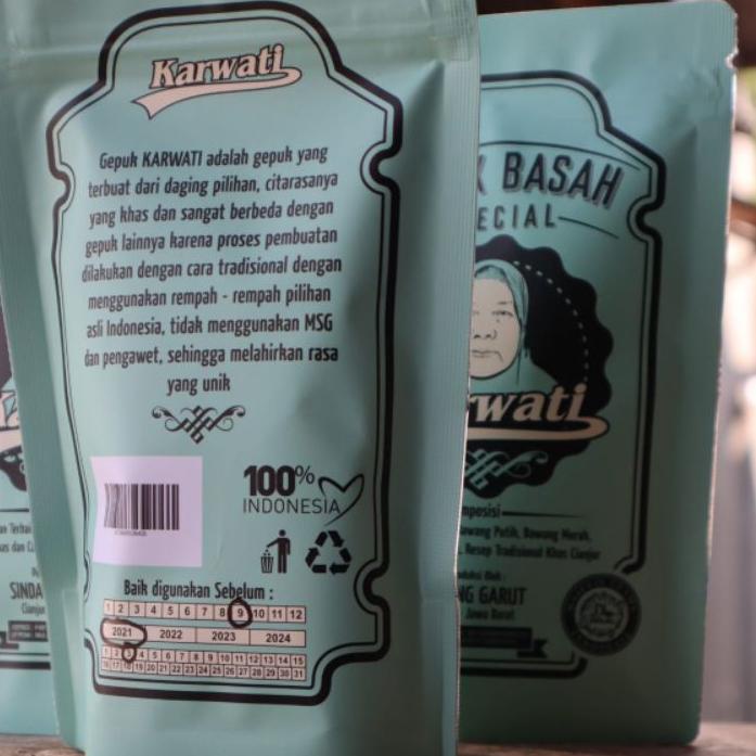 

TERLARIS gepuk karwati pouch gas !!