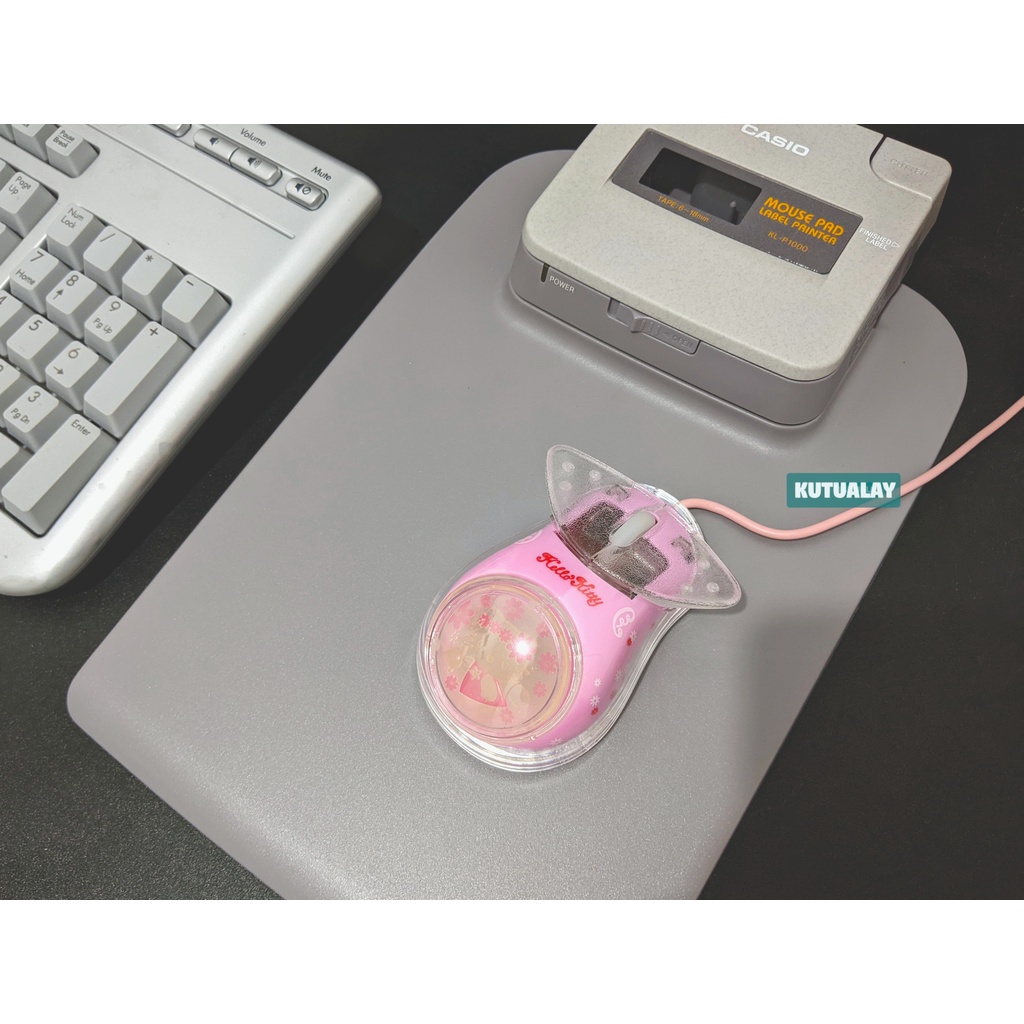 Mouse USB Karakter Hello Kitty Pink Lucu Optical Unik Netbook Notebook PC Komputer