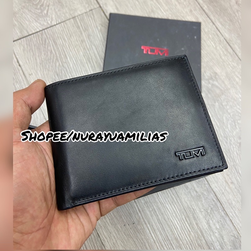 Dompet pria Tumi Mirror Authentic dompet  pria dompet kulit asli