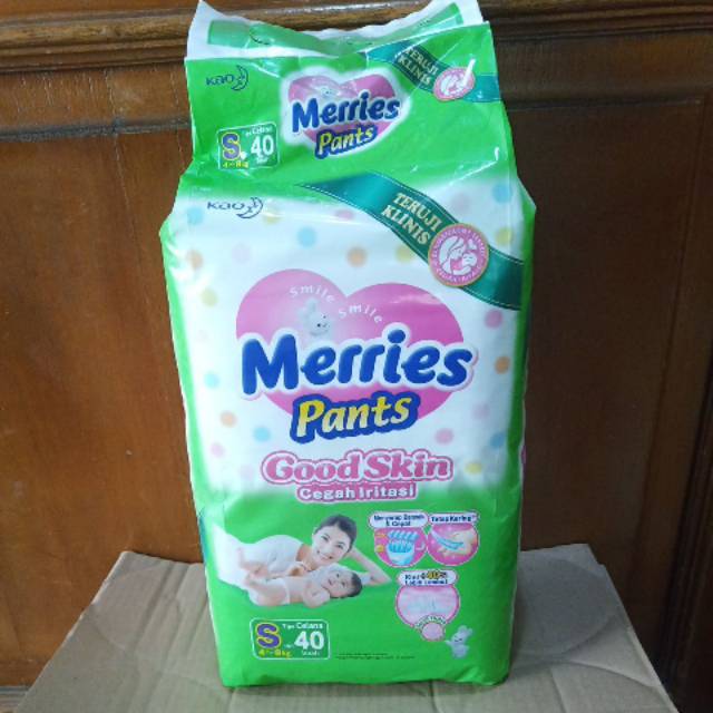 Merries Pants Good Skin size ukuran S isi 40 S40