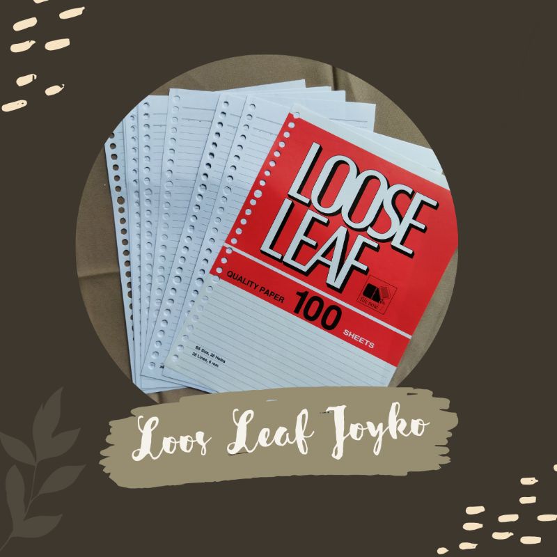 

LOOSE LEAF JOYKO B5