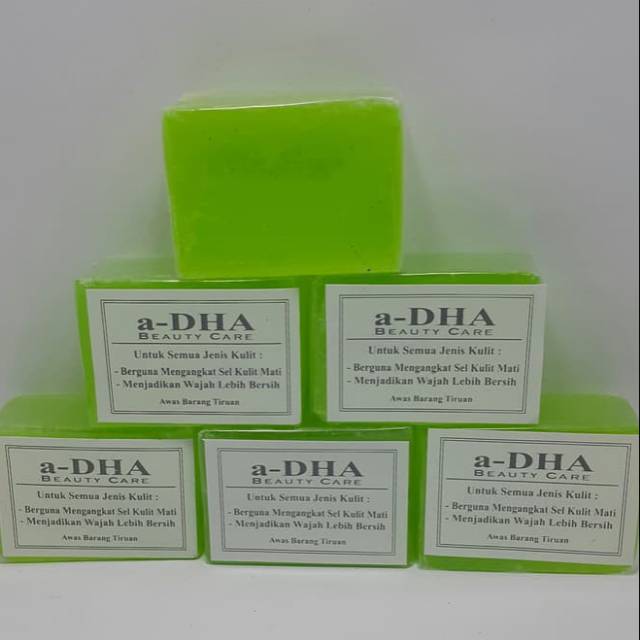 Sabun a-DHA beauty care hijau