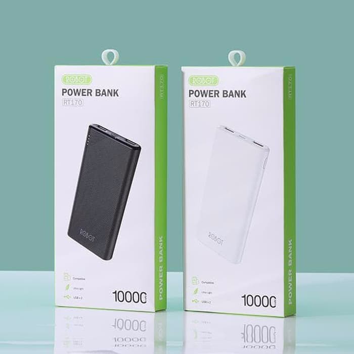 ROBOT Powerbank 10.000MAH RT170 Garansi 1 tahun
