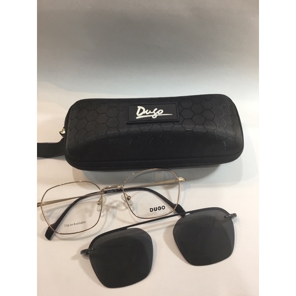 kacamata clip on dugo titanium 2028 c10