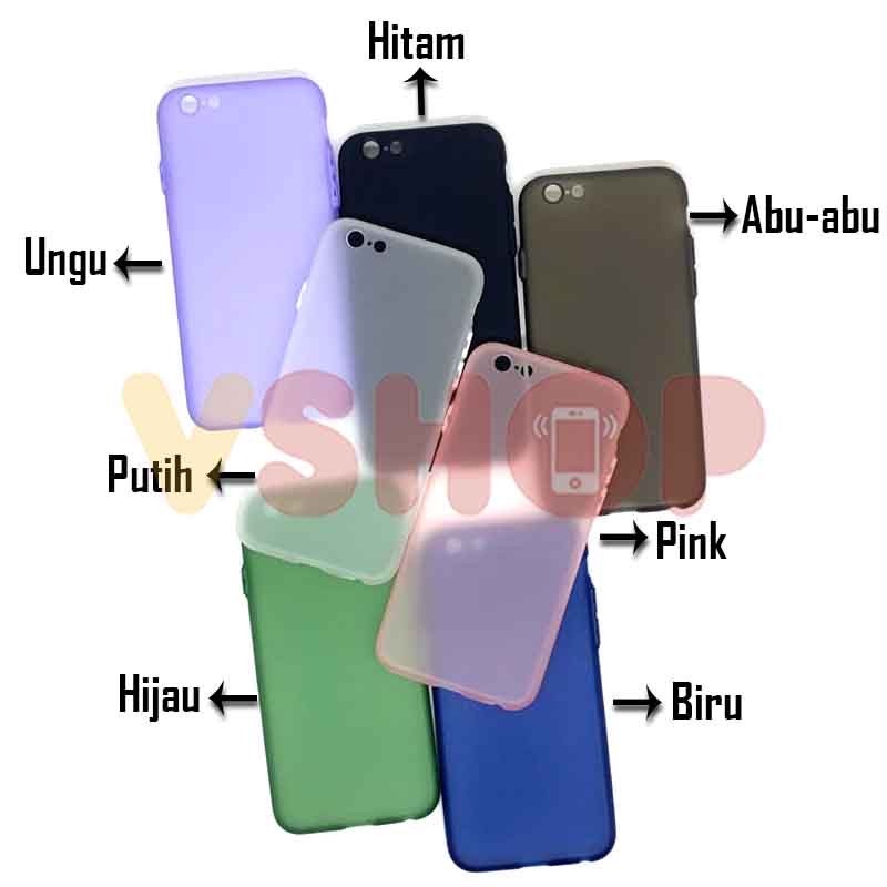 SLIM CASE IP 6G 6S 6G+ 6S+ ULTRA-THIN MATTE CASE