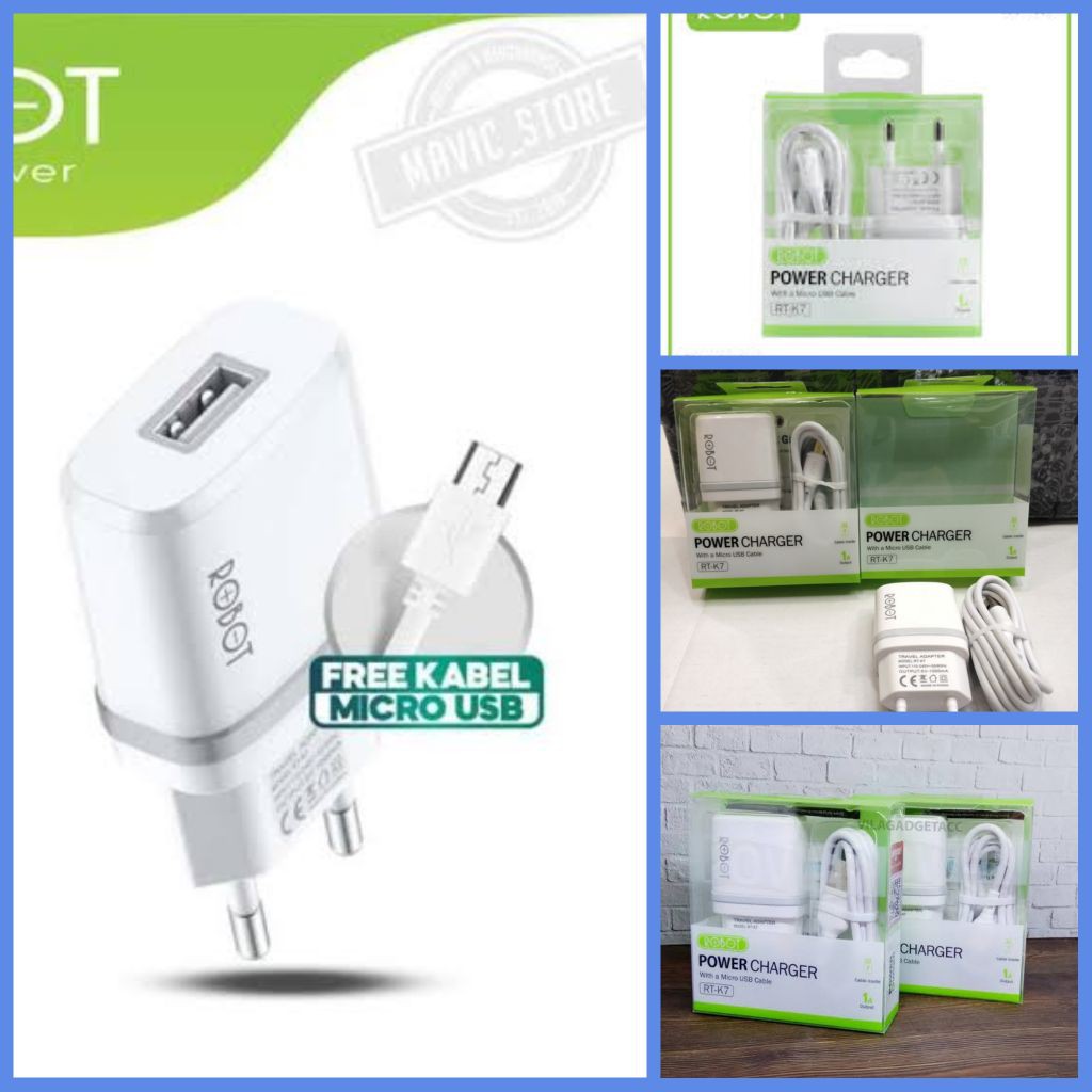 CHARGER ROBOT RT-K7 ASLI