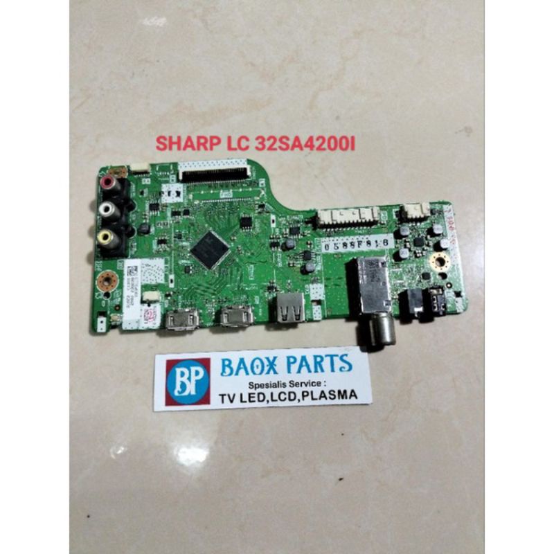 MB TV SHARP LC-32SA42001 MAINBOARD TV LED SHARP LC 32SA42001