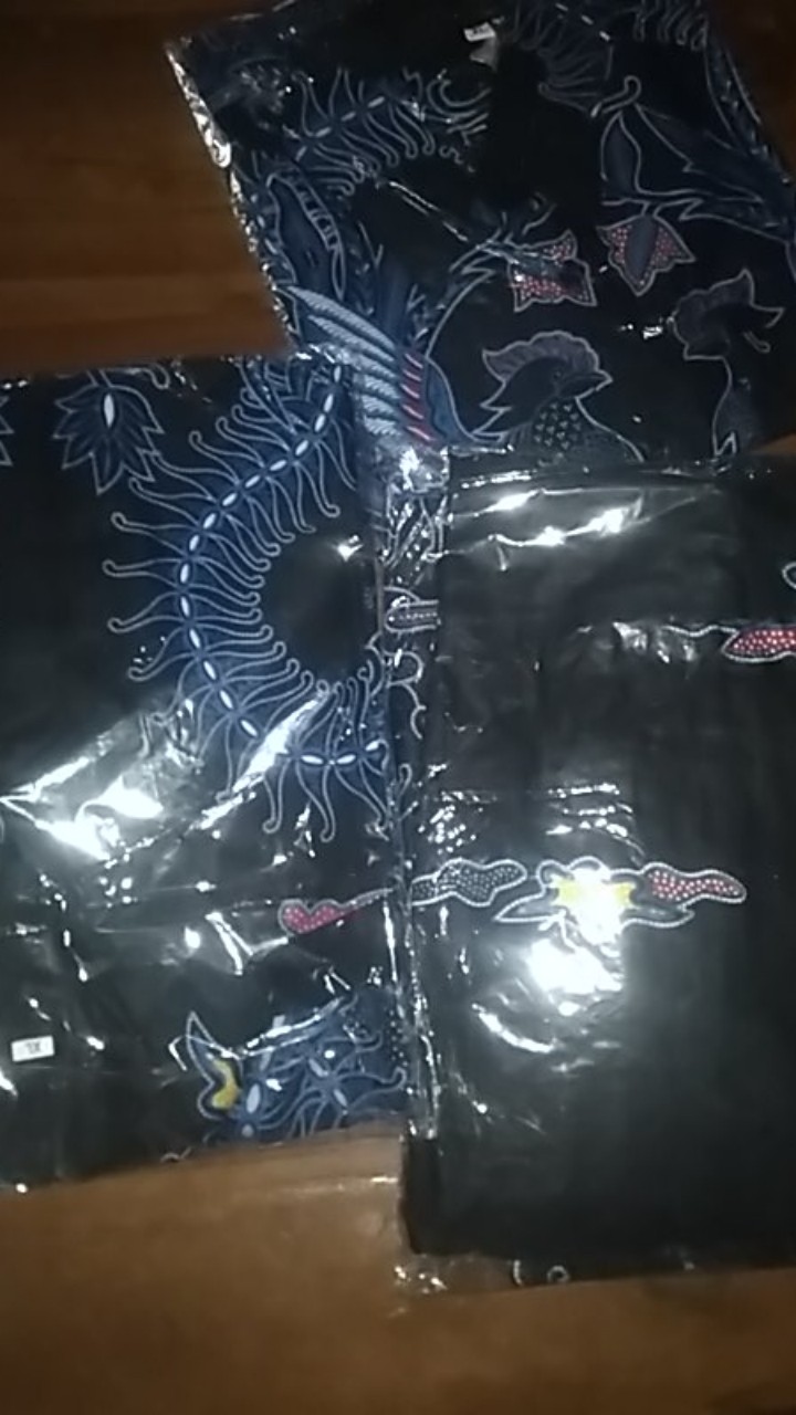 Batik Couple Keluarga Sania Ruffle Ori Ndoro Jowi Dnt Garansi Murah