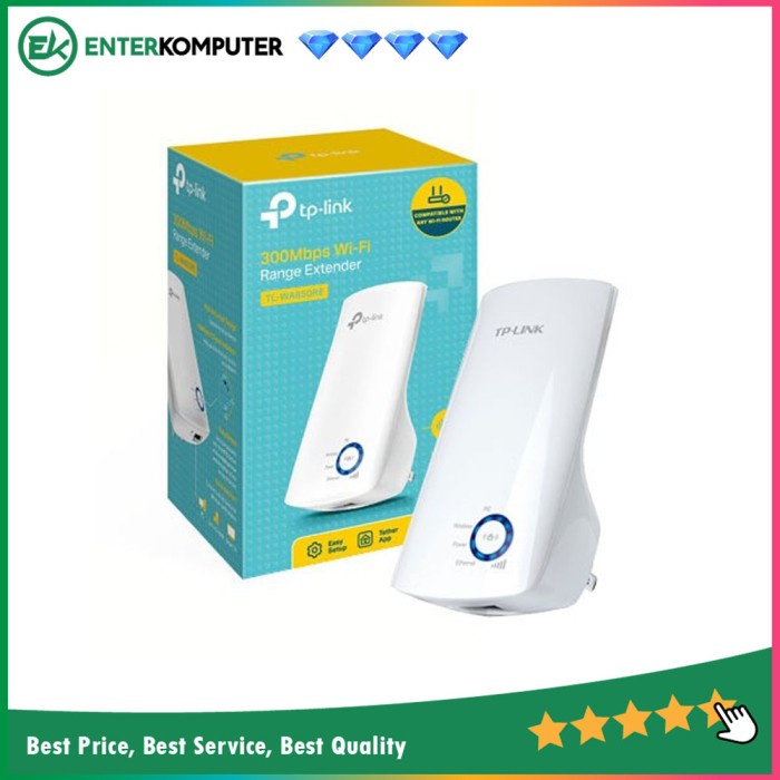 TP - Link 300 Mbps Universal WiFi Range Extender TL-WA850RE