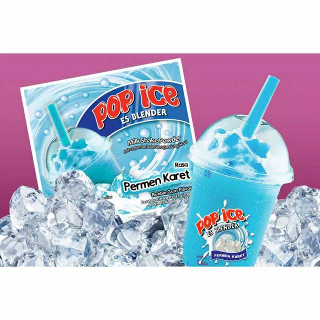 

Pop ice permen karet 10 sachet