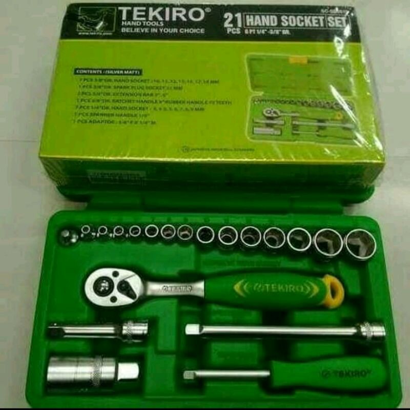 KUNCI SOK/KUNCI SOCK/KUNCI SHOCK TEKIRO 21 PCS