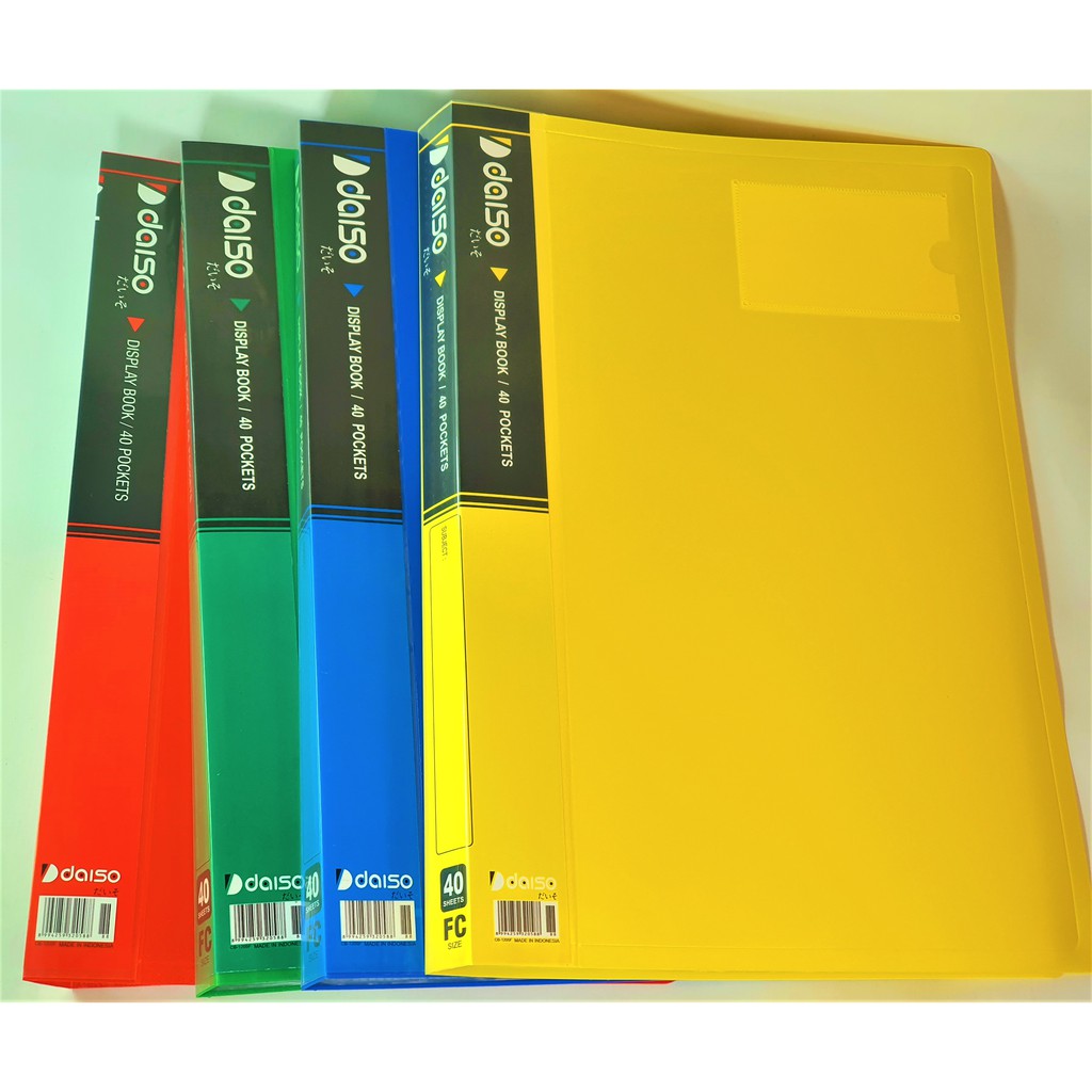 

MAP PLASTIK DOKUMEN 40 LEMBAR FOLIO F4 CLEAR HOLDER DOCUMENT KEEPER DISPLAY BOOK