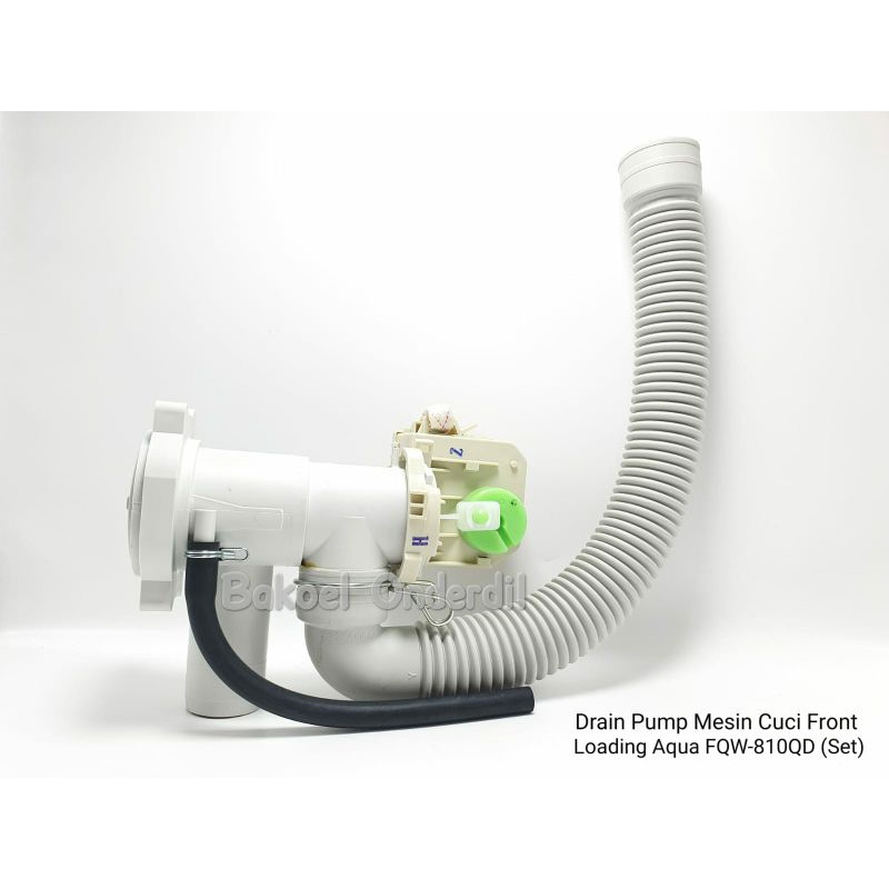 SATU SET DRAIN PUMP XPQ-8  FQW-810QD MESIN CUCI AQUA FRONT LOADING