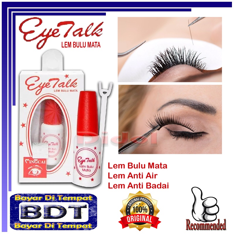 Lem Bulu Mata Yang Bagus Lem Bulu Mata Palsu Eyelash Extension Lentik Natural Lem Perekat Bulu Mata 