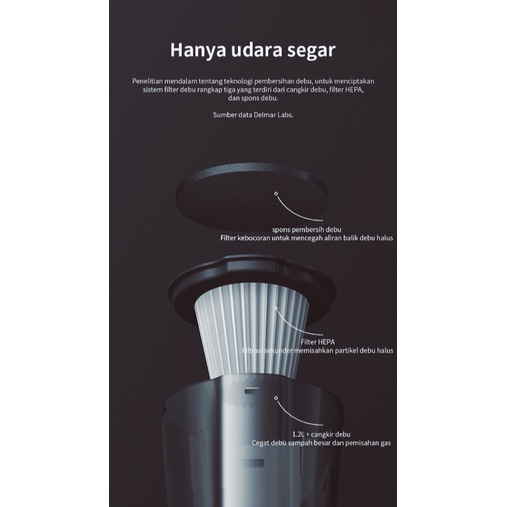 KaisaVilla Vakum Cleaner Penyedot Debu Vacum 2in1 Vacuum