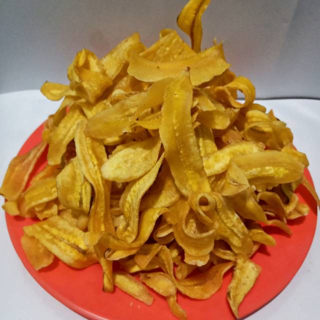

Keripik pisang nangka asin original, 250 gr