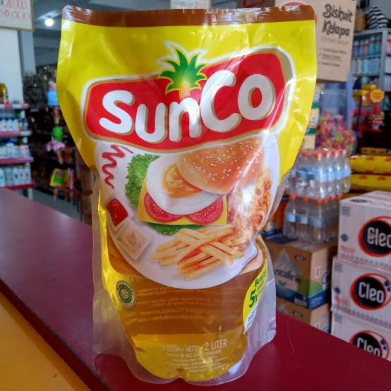 

minyak goreng sunco kemasan 2 liter