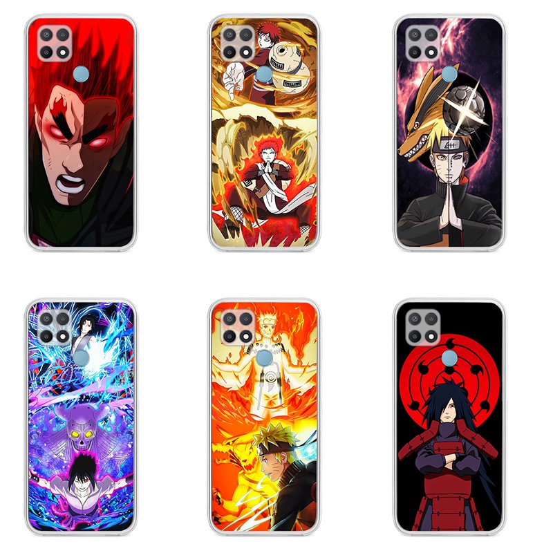 Soft Case Tpu Motif Anime Naruto Sasuke Untuk Oppo A15