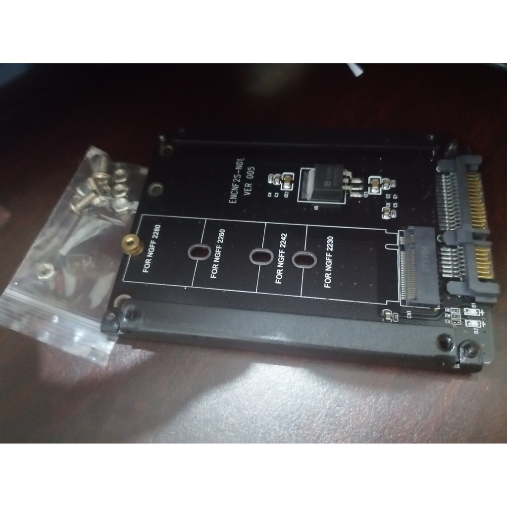 SSD Adapter NGFF 2280 2260 2242 2230 ENCNF2S-N01