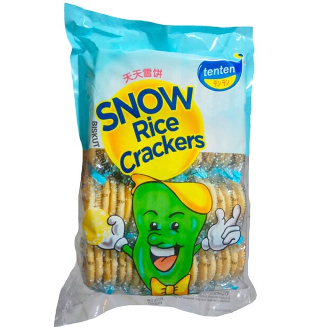 

Biskuit Beras Salji Tenten Snow Rice Crackers 360 gr