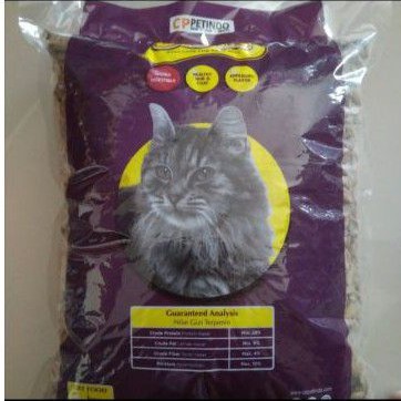 Makanan Kucing Bolt Cat repack 1kg (bentuk ikan)