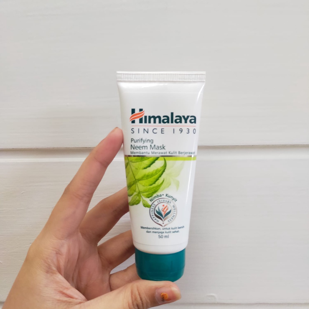 HIMALAYA SKINCARE NEEM MASK/ HIMALAYA NEEM SCRUB 50ML