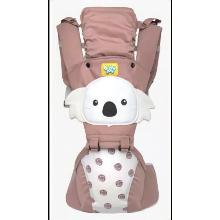 Gendongan Bayi Depan Hipseat Baby Joy 7In1 Kokka Series BJG-3043