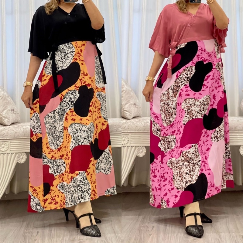 Daster Arab Dolce AMOR Dress Kimono kancing Rayon Super