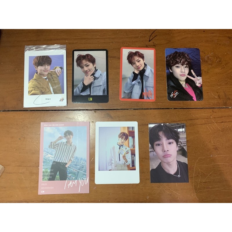 OFFICIAL STRAY KIDS PHOTOCARD I.N JEONGIN