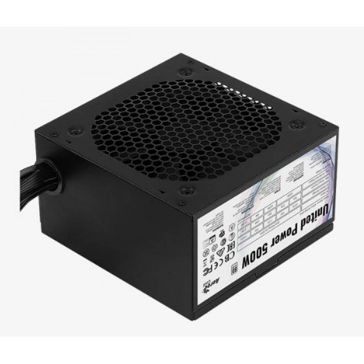 Aerocool United Power 500W - 500 Watt 80 PLUS White Gaming PSU