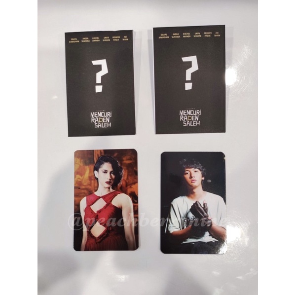 [READY STOCK] Tuktuk Sarah Mencuri Raden Saleh Photocard PC Ver.4 Ari Irham Aghniny Haque