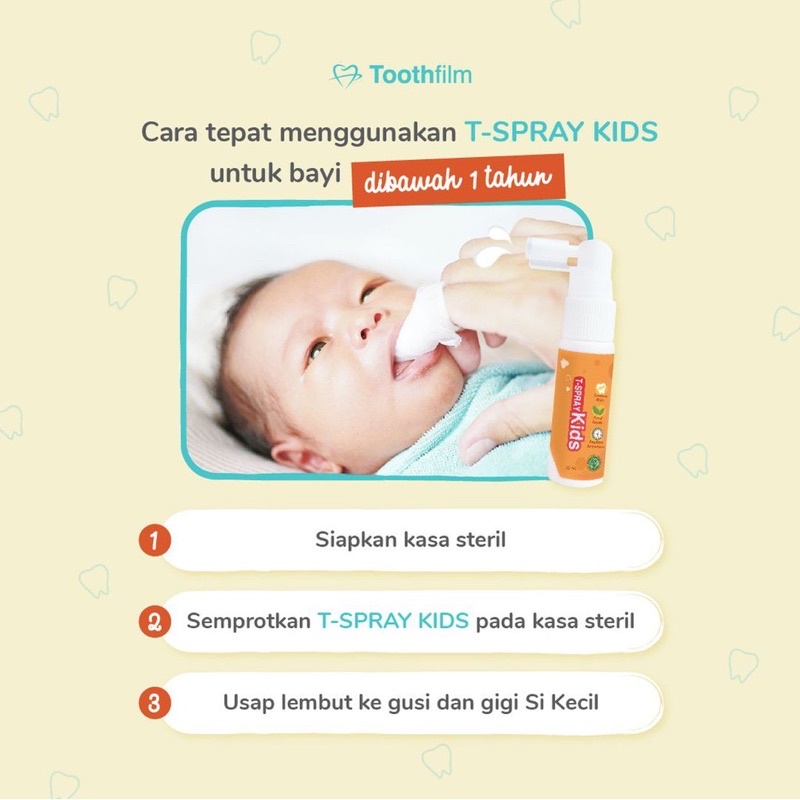 T Spray Baby Kids Mouth Spray Tspray toothfilm T-spray kids mouth spray