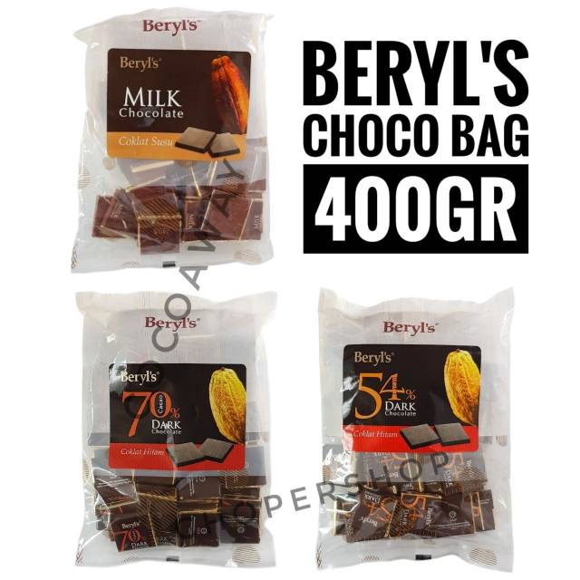 

Cokelat Beryl's Bag 400gr / Coklat Beryls Bungkus 400gr / Beryl Chocolate