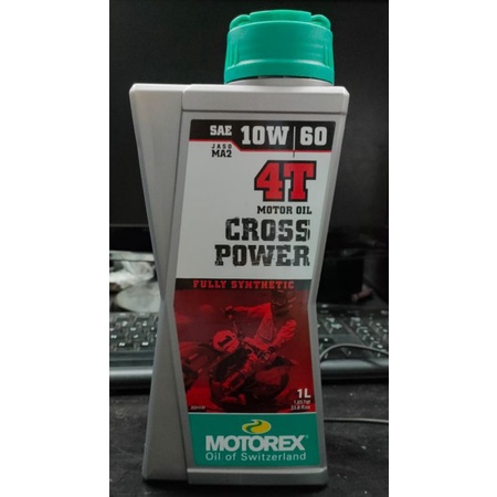 Oli Motorex Crosspower 4T 10w60