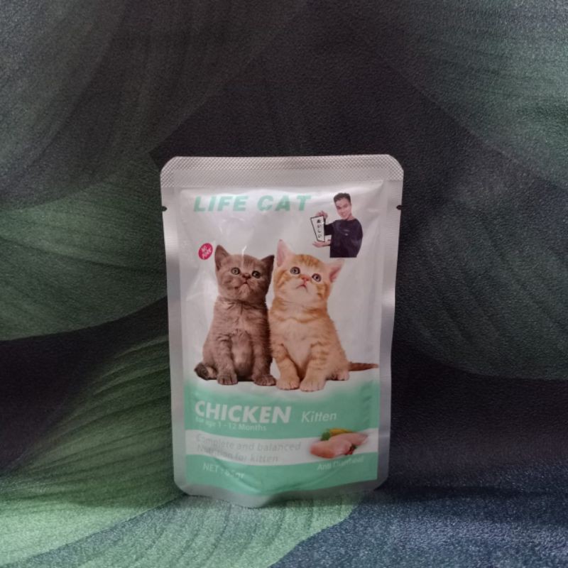 Life Cat Pouch 85gr Wet Cat Food Makanan Kucing Basah Saset