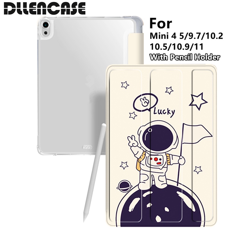 Danycase 2021 Casing iPad Pro 11 2020 10.2 7 / 8th 2018 9.7 5 / 6th Mini 4 5 Air 4 10.5 10.9 A187