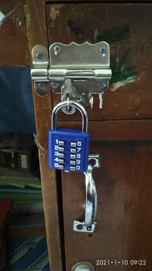 Grendel Overpal 2 Inch - Selot Overpal Tebal