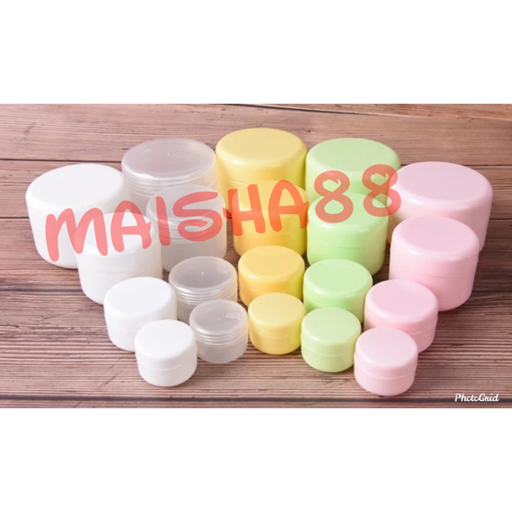 Maisha 88 Pot Cream 100gr Ada Tutup dalam 100g 100gram 100 g gr gram wadah jar krim pot lulur