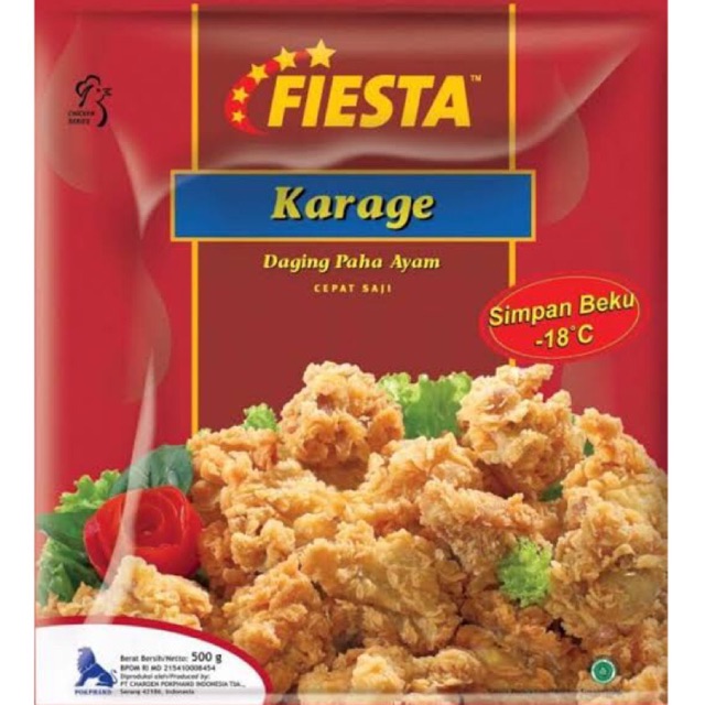 

Fiesta Karage Daging Paha Ayam 500 gram Frozen Food Pasar Murah Jakarta