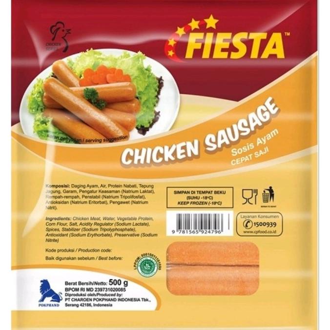 

windytriastuti13 FIESTA Sosis Ayam 500gr TERLARIS TERPERCAYA ORIGINAL